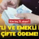 Emeklilere ve EYT’lilere çifte bayram! Yeni bayram ikramiyesi belli oldu mu?
