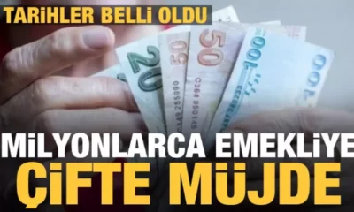 Emekliye Müjde! Emekli Maaşı Ve Emekli Bayram İkramiyesi Erken Ödeme Takvimi Belli Oldu
