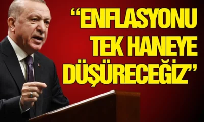 Cumhurbaşkanı Erdoğan'dan çok net enflasyon mesajı: Tek haneye indireceğiz