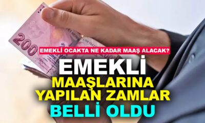 Emeklinin Ocak Zammı Oranı Belli Oldu! En Düşük Emekli Maaşı 10 Bin Lirayı Aşacak