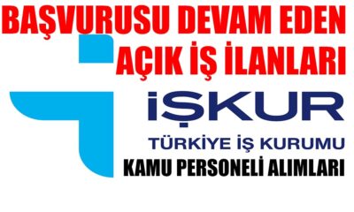 İŞKUR Herkesi İş Sahibi Yapacak! Ekim Ayında 145 Bin İşçi Alımı İçin Düğmeye Basıldı! Muhasebeci, Güvenlik, Temizlik Görevlisi Alınacak! KPSS'siz, Sınavsız...
