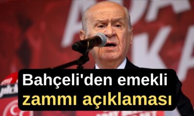 Bahçeli'den emekli zammı açıklaması