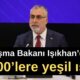 Çalışma Bakanı Vedat Işıkhan’dan 2000’lere yeşil ışık
