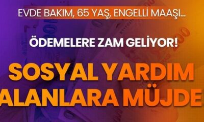 Sosyal yardım alanlara müjdesi! Zam Geliyor! Evde bakım, dul ve yetim, 65 yaş, aile destek...