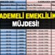EYT'yi Kaçırana Son Fırsat! Kademeli Emeklilik Tablosu Yenilendi