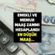 İşte en düşük emekli maaşı! Emekli bu ücretin altında maaş almayacak